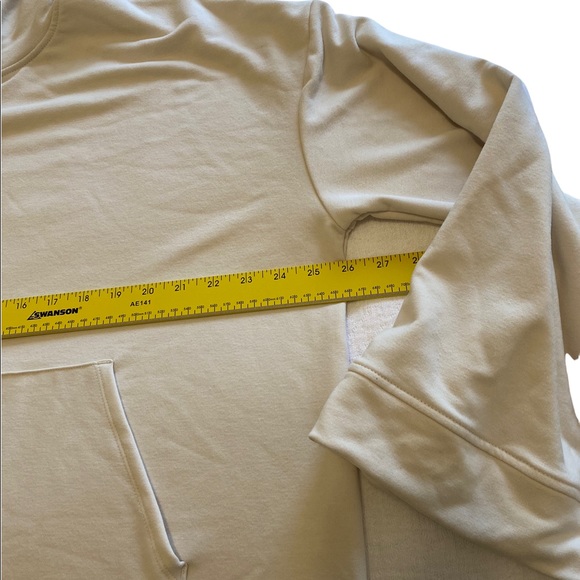 ALL IN MOTION NWT SIZE XXL BELL SLV DRAWSTRING HOODIE LINEN COLOR HAND POUCH - Picture 5 of 9